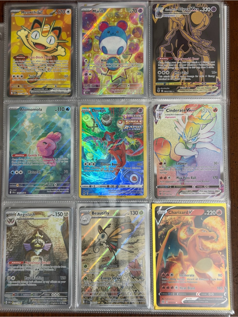 Pokemon Card Lot 100 OFFICIAL TCG Cards 20 HOLOS +4 FULL ART/ IR /EX/VMAX and V!